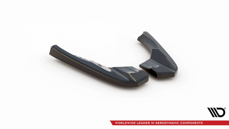 Maxton side splitters til Audi RS3 8V Sportback Facelift – blank sort – billede 4 af 5