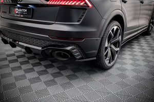 Maxton Rear Side Splitters V.2 Audi RSQ8 Mk1 - Gloss Black