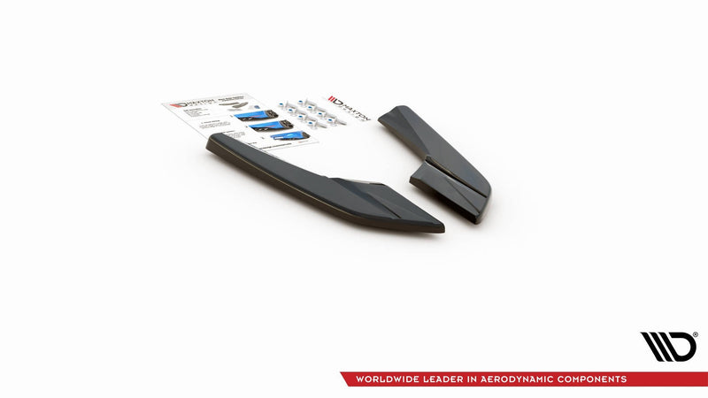 Maxton side splitters til Audi S3 Sedan 8V Facelift – blank sort – billede 7 af 7