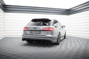 Maxton side splitters til Audi S6 / A6 S-Line / A6 C7 Facelift – blank sort – billede 2 af 5