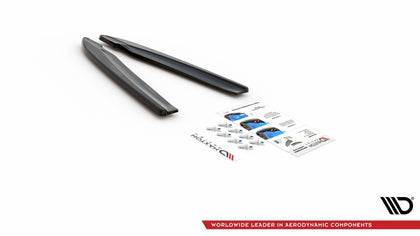 Maxton side splitters til Audi S8 D4 Facelift – blank sort – billede 7 af 7