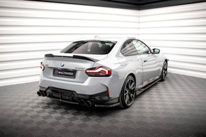 Maxton side splitters til BMW 2 Coupe M240i G42 – blank sort – billede 1 af 4