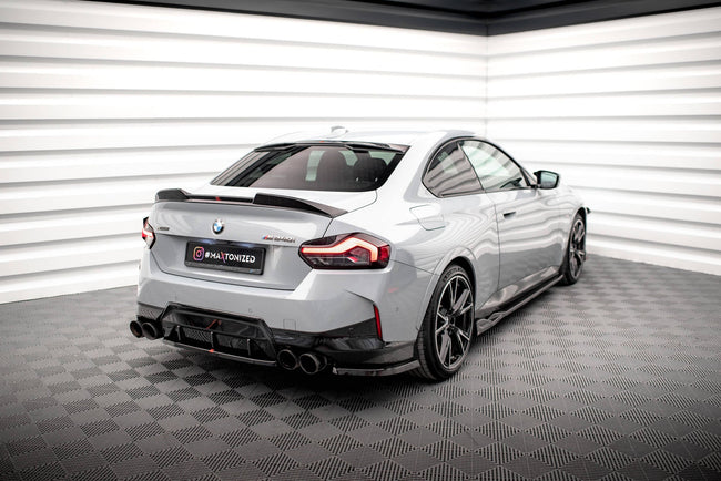 Maxton side splitters til BMW 2 Coupe M240i G42 – blank sort – billede 1 af 4