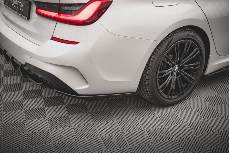 Maxton side splitters til BMW 3 G20 / G21 M-Pack – blank sort – billede 1 af 4