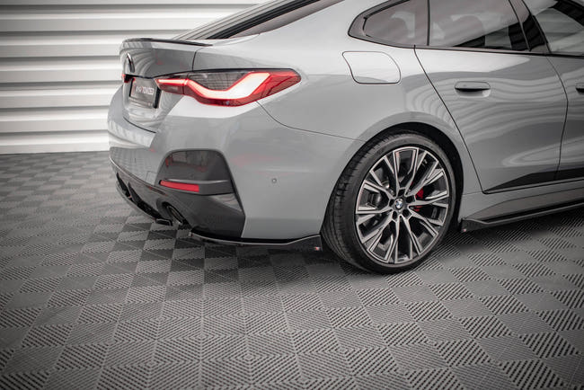 Maxton side splitters til BMW 4 Gran Coupe M-Pack G26 – blank sort – billede 1 af 5