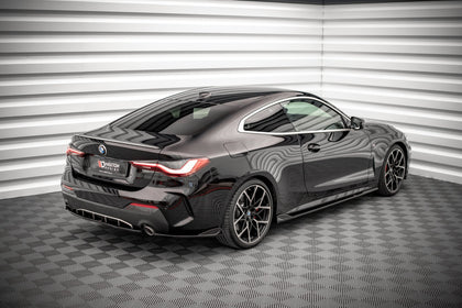Maxton side splitters til BMW 4 M-Pack G22 / G23 / G22 Facelift / G23 Facelift – blank sort – billede 2 af 4