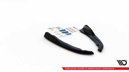 Maxton side splitters til BMW 4 M-Pack G22 / G23 / G22 Facelift / G23 Facelift – blank sort – billede 3 af 4