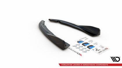 Maxton side splitters til BMW 4 M-Pack G22 / G23 / G22 Facelift / G23 Facelift – blank sort – billede 4 af 4