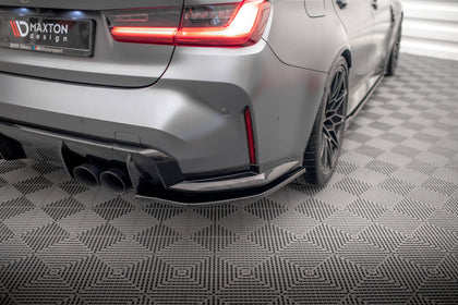 Maxton side splitters til BMW M3 Sedan / Touring G80 / G81 – blank sort – billede 1 af 5