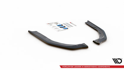 Maxton side splitters til BMW M3 Sedan / Touring G80 / G81 – blank sort – billede 4 af 5