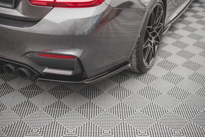 Maxton side splitters til BMW M4 F82 – blank sort – billede 1 af 4