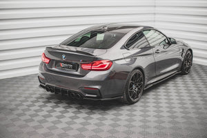 Maxton side splitters til BMW M4 F82 – blank sort – billede 2 af 4