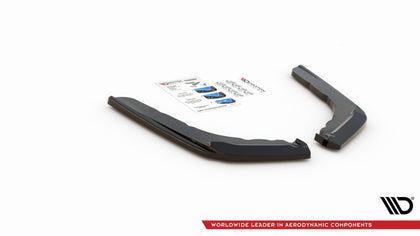 Maxton side splitters til BMW M4 F82 – blank sort – billede 3 af 4