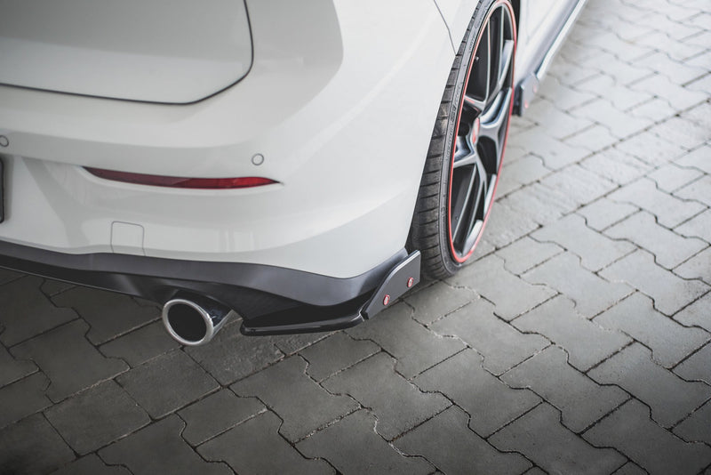 Maxton side splitters til Volkswagen Golf GTI / GTE Mk8 – blank sort – billede 2 af 5