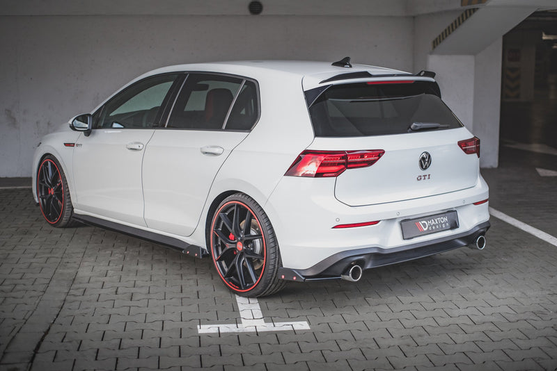 Maxton side splitters til Volkswagen Golf GTI / GTE Mk8 – blank sort – billede 3 af 5