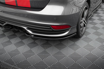 Maxton side splitters til Ford Focus ST Mk3 Facelift – blank sort – billede 1 af 5