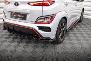 Maxton side splitters til Hyundai Kona N Mk1 – blank sort – billede 1 af 5