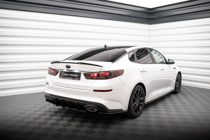 Maxton side splitters til Kia Optima Mk4 Facelift – blank sort – billede 4 af 6