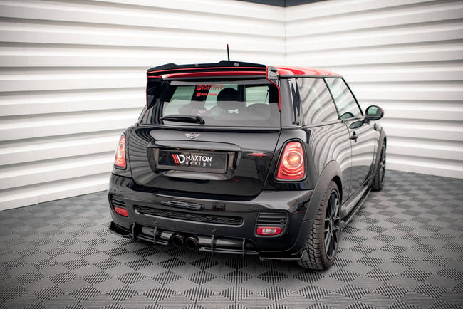 Maxton side splitters til Mini Cooper John Cooper Works R56 – blank sort – billede 2 af 5