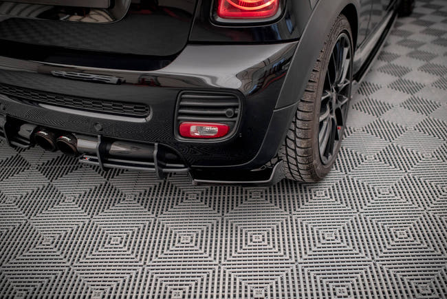 Maxton side splitters til Mini Cooper John Cooper Works R56 – blank sort – billede 1 af 5
