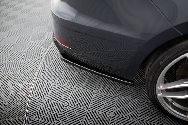Maxton side splitters til Seat Leon Cupra Mk3 Facelift Sportstourer – blank sort – billede 3 af 5