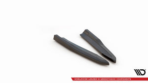 Maxton side splitters til Skoda Octavia RS Combi / Liftback Mk4 / Mk4 Facelift – blank sort – billede 4 af 5