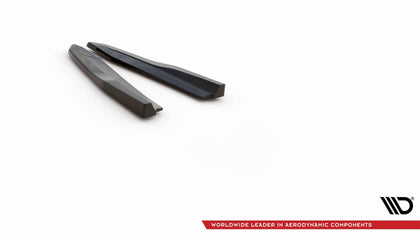Maxton side splitters til Skoda Octavia RS Combi / Liftback Mk4 / Mk4 Facelift – blank sort – billede 5 af 5
