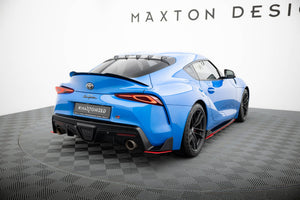 Maxton side splitters til Toyota Supra Mk5 – blank sort – billede 2 af 8