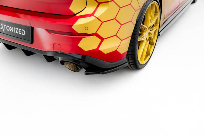 Maxton side splitters til Volkswagen Golf GTI Clubsport Mk8 Facelift – blank sort – billede 1 af 6
