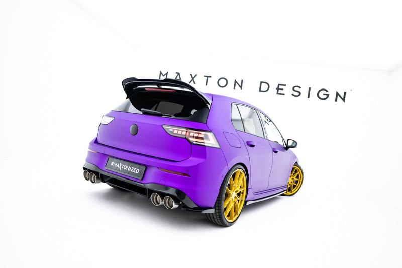 Maxton side splitters til Volkswagen Golf R Hatchback Mk8 Facelift – blank sort – billede 2 af 5