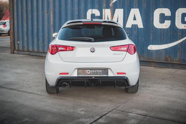 Maxton Rear Side Splitters V.3 Alfa Romeo Giulietta Facelift - Gloss Black