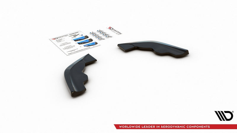 Maxton side splitters til BMW 1 F40 M-Pack/ M135i – blank sort – billede 6 af 6
