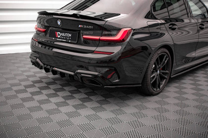 Maxton side splitters til BMW M340i / M-Pack G20 / G21 – blank sort – billede 2 af 4