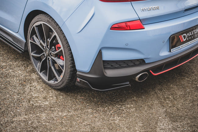 Maxton side splitters til Hyundai I30 N Mk3 Hatchback – blank sort – billede 1 af 6