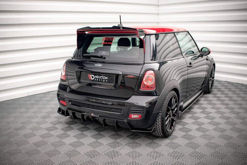 Maxton side splitters til Mini Cooper John Cooper Works R56 – blank sort – billede 2 af 5
