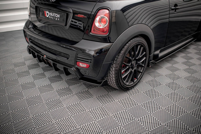 Maxton side splitters til Mini Cooper John Cooper Works R56 – blank sort – billede 1 af 5