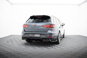 Maxton side splitters til Seat Leon Cupra Mk3 Facelift Sportstourer – blank sort – billede 2 af 5
