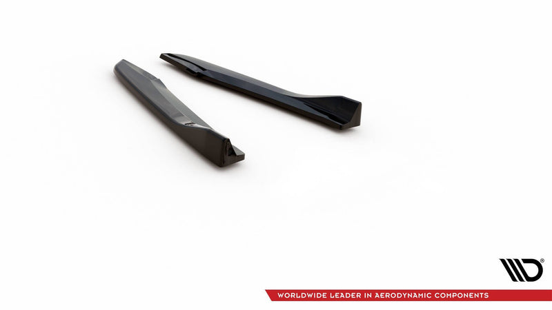 Maxton side splitters til Seat Leon Cupra Mk3 Facelift Sportstourer – blank sort – billede 4 af 5
