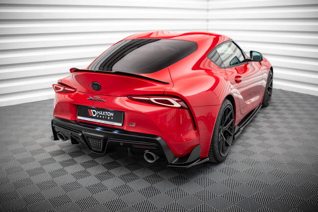 Maxton side splitters til Toyota Supra Mk5 – blank sort – billede 1 af 4