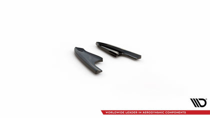 Maxton side splitters til Volkswagen Golf R Hatchback Mk8 Facelift  Fits only with :  VW-GO-8-R-RS1. – blank sort – billede 5 af 5