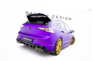 Maxton side splitters til Volkswagen Golf R Hatchback Mk8 Facelift  Fits only with :  VW-GO-8-R-RS1. – blank sort – billede 2 af 5