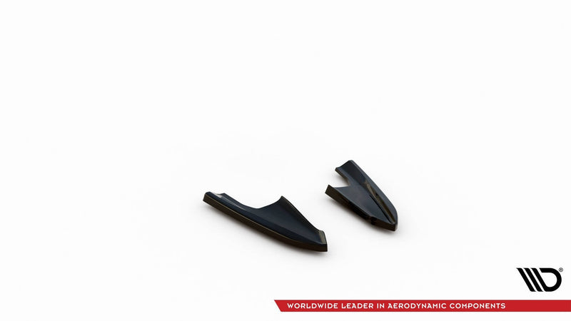 Maxton side splitters til Volkswagen Golf R Hatchback Mk8 Facelift  Fits only with :  VW-GO-8-R-RS1. – blank sort – billede 4 af 5