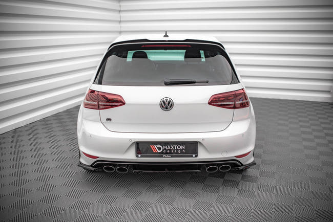 Maxton side splitters til Volkswagen Golf R Mk7 – blank sort – billede 2 af 5