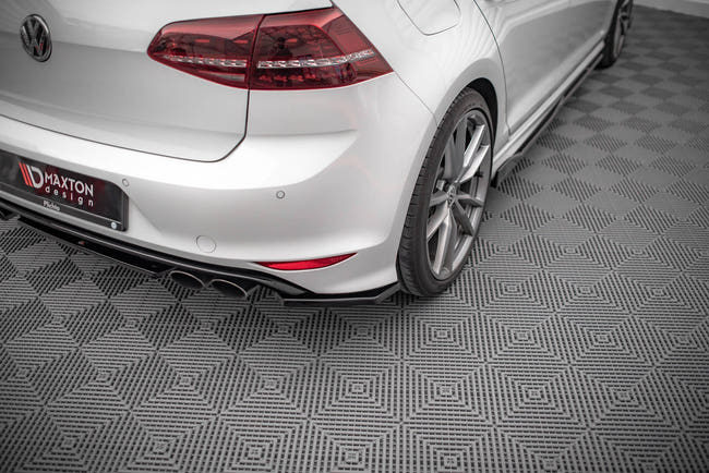 Maxton side splitters til Volkswagen Golf R Mk7 – blank sort – billede 1 af 5