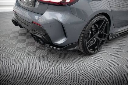 Maxton side splitters til BMW 1 M-Pack / M135i / 128ti F40 – blank sort – billede 1 af 4