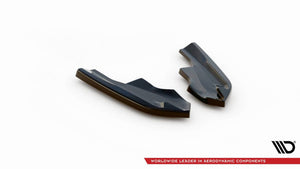 Maxton side splitters til Volkswagen Golf R Hatchback Mk8 Facelift  Fits only with :  VW-GO-8-R-RS2. – blank sort – billede 4 af 5