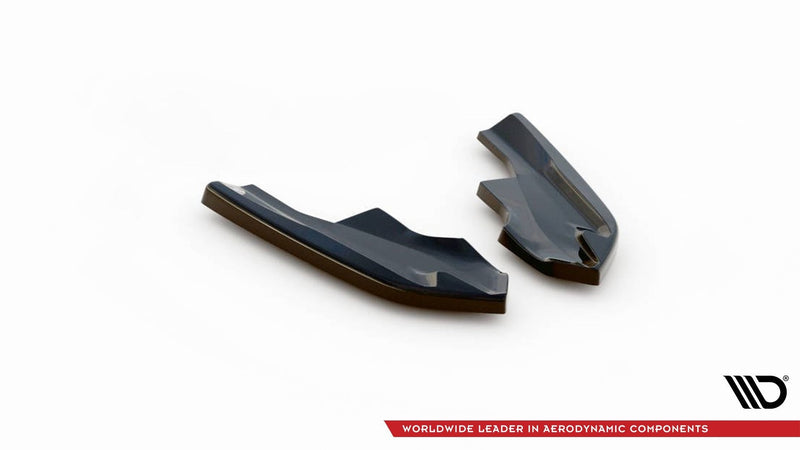 Maxton side splitters til Volkswagen Golf R Hatchback Mk8 Facelift  Fits only with :  VW-GO-8-R-RS2. – blank sort – billede 4 af 5