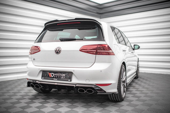 Maxton side splitters til Volkswagen Golf R Mk7 – blank sort – billede 1 af 5
