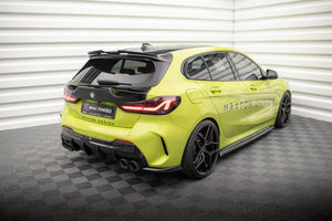 Maxton side splitters til BMW 1 M-Pack / M135i / 128ti F40 – blank sort – billede 2 af 5