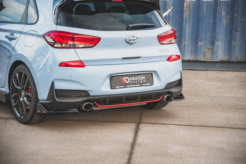 Maxton side splitters til Hyundai I30 N Mk3 Hatchback – blank sort – billede 4 af 6